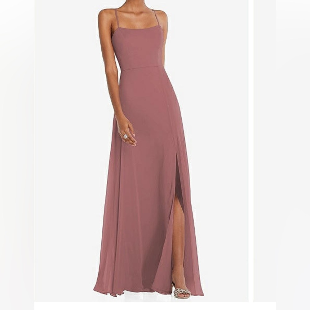 Bridesmaid Dress - Dessy - Rosewood Color - Dress